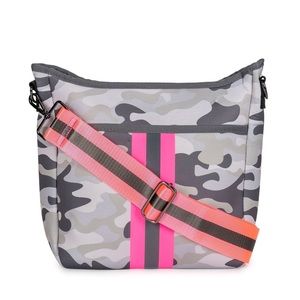Haute Shore Blake Cairo Neoprene Crossbody Gray Camo